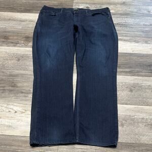 Paige Federal Inkwell Indigo‎ Blue Mens 40 Slim Straight Stretch Denim Jeans
